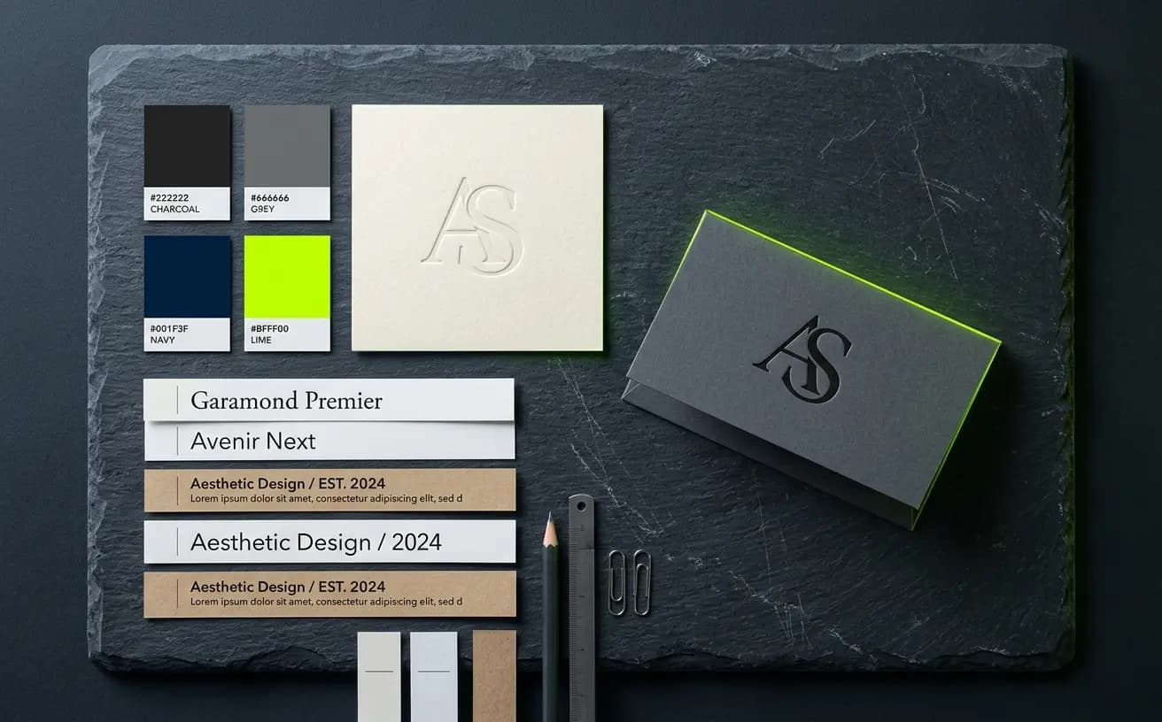Branding — brand board